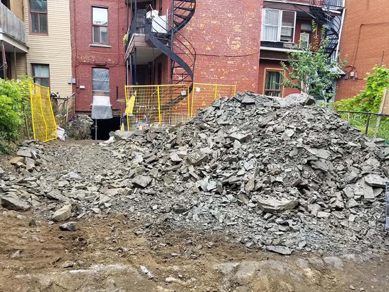 Travaux de sous-œuvre Rosemont—La Petite-Patrie