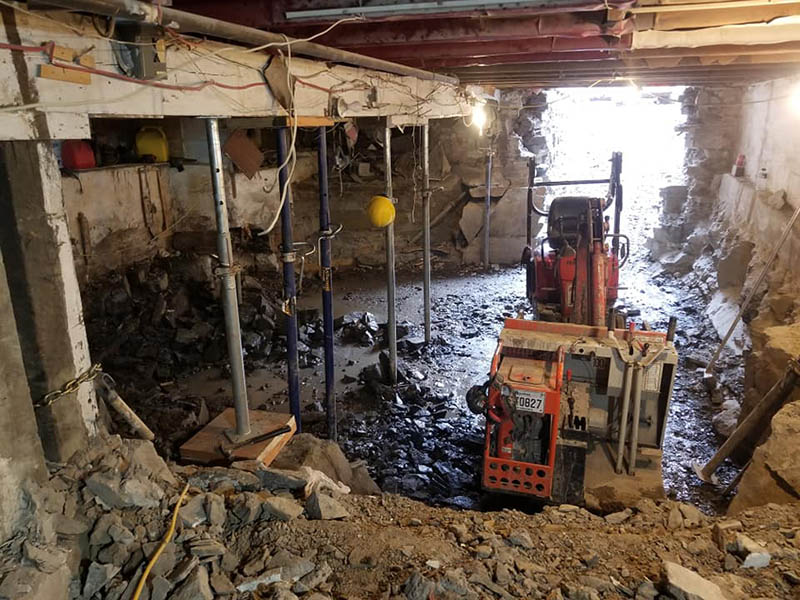 Cassage de béton Rosemont—La Petite-Patrie